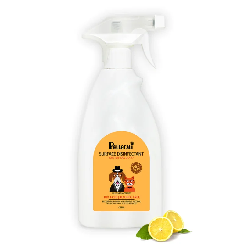 Petterati Pet Safe Surface Disinfectant Citrus