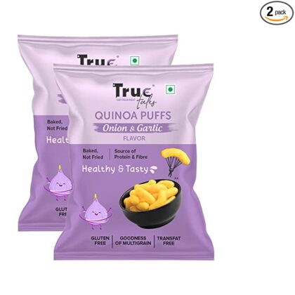 True Tales Quinoa Puffs | Onion Masala